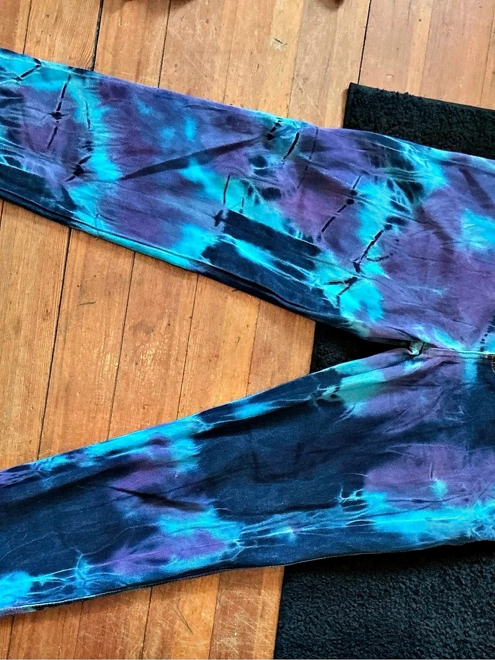 Tie-Dye jean and in Blue & Purple pant